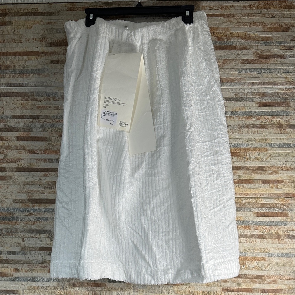 Nordstrom White Textured Robe - Picture 3 of 5